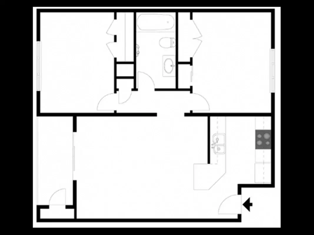 Treehouse, San Marcos – Sycamore - 2 Bed 1 Bath