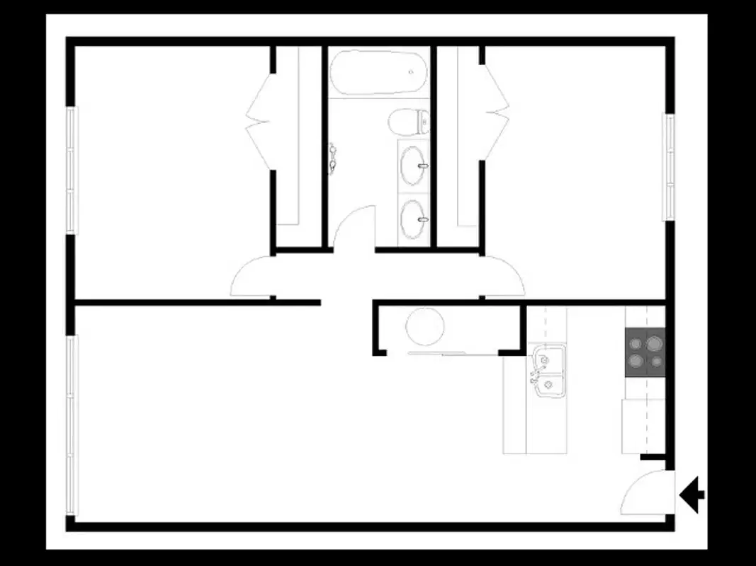Treehouse, San Marcos – Oak - 2 Bed 1 Bath