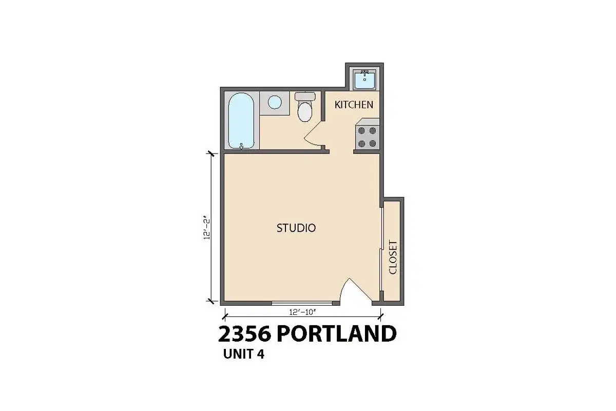 2356 Portland St, Los Angeles – Studio