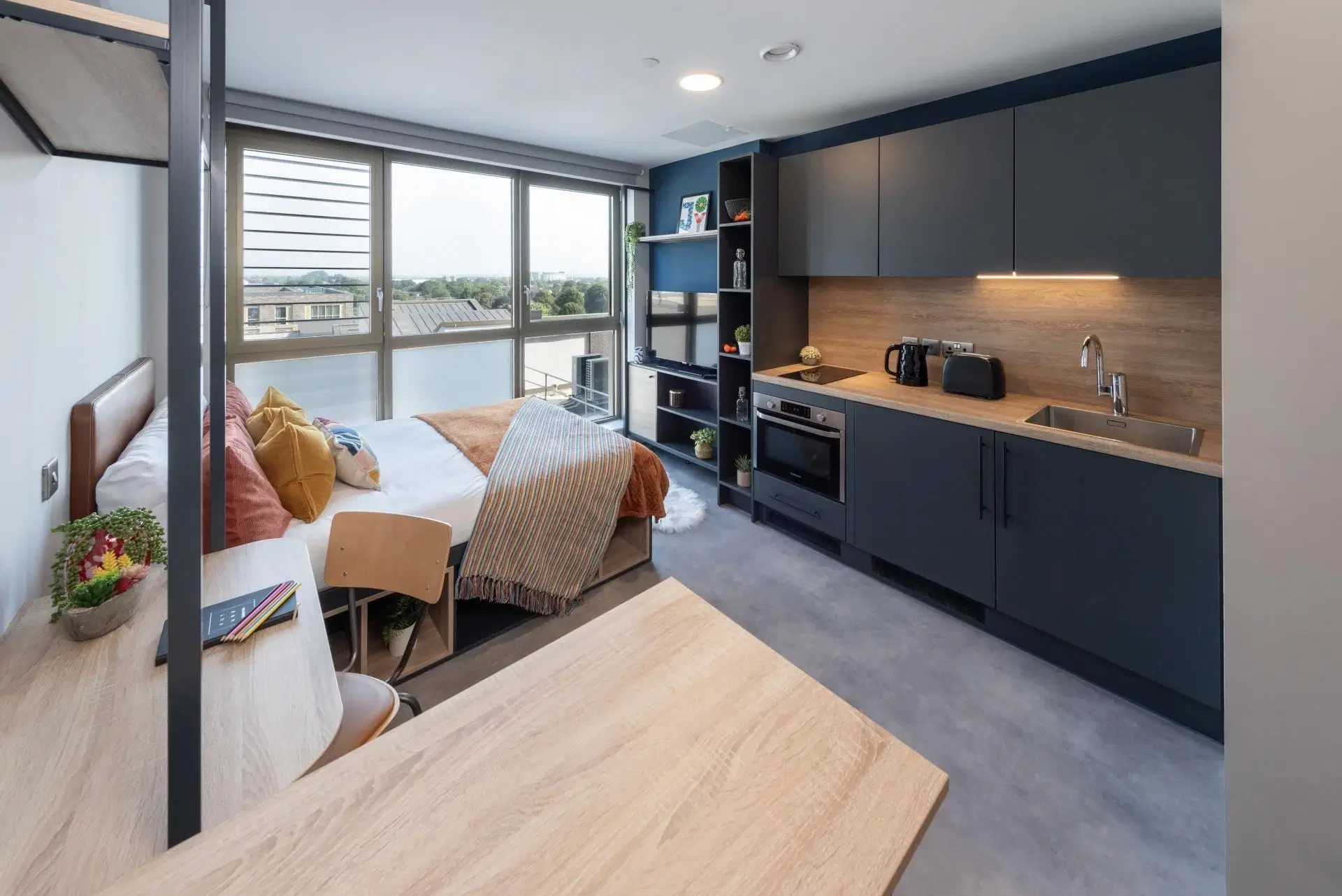 The Vantage, Nottingham – Courtyard View Studio