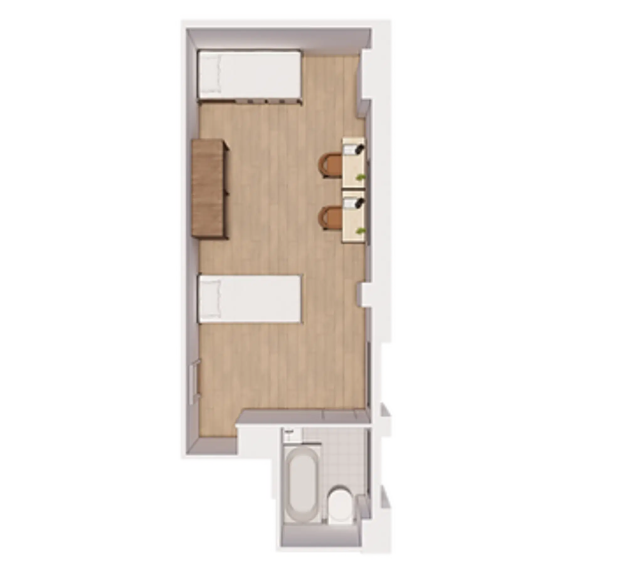 Nob Hill, San Francisco – Double Room