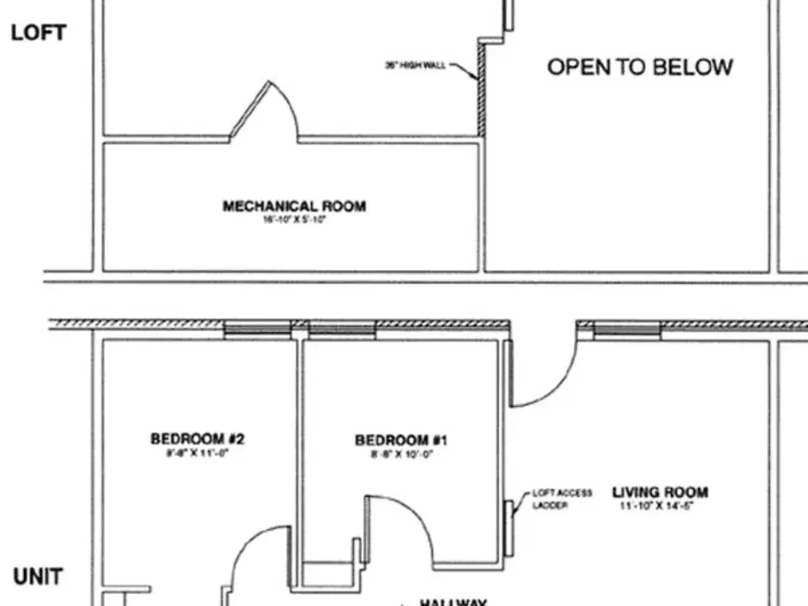Yugo West Lafayette River Market, West Lafayette – 2 Bed, 1.5 Bath Loft