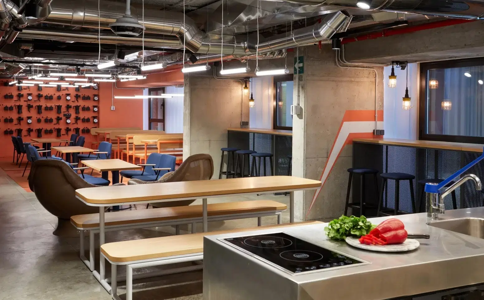 The Social Hub Madrid, Madrid – Kitchen