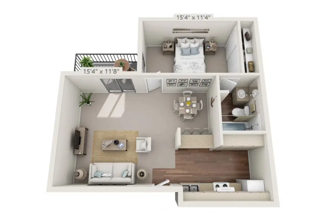 The Biltmore, Dallas – 1 Bed 1 Bath