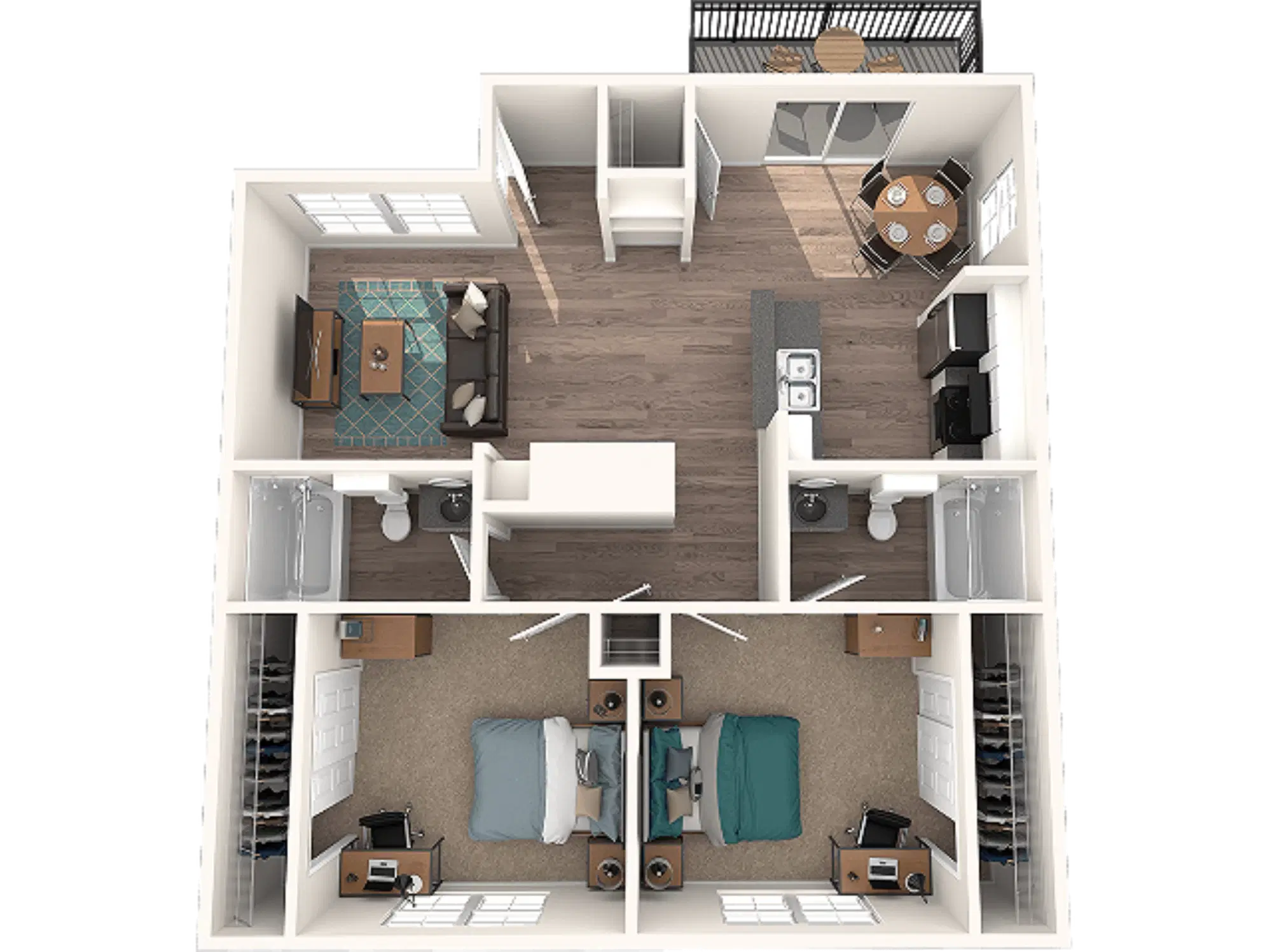The Timbers Apartments, San Marcos – 2x2A