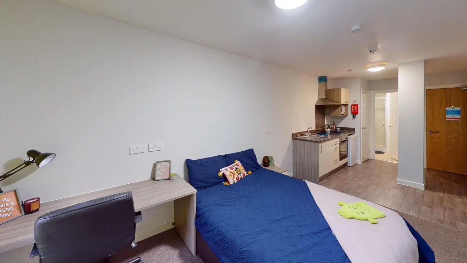 Minerva House, Nottingham – Bedroom
