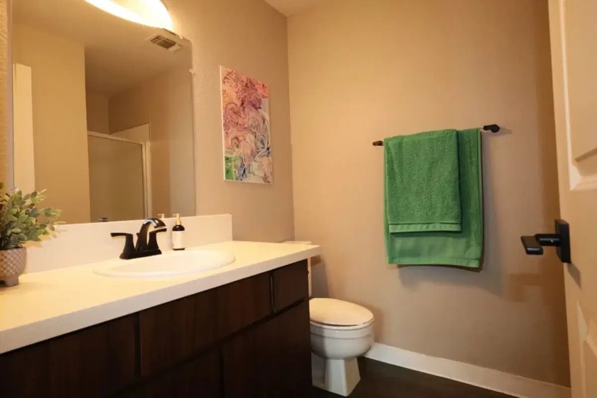 El Macero Apartments, Davis – Bathroom