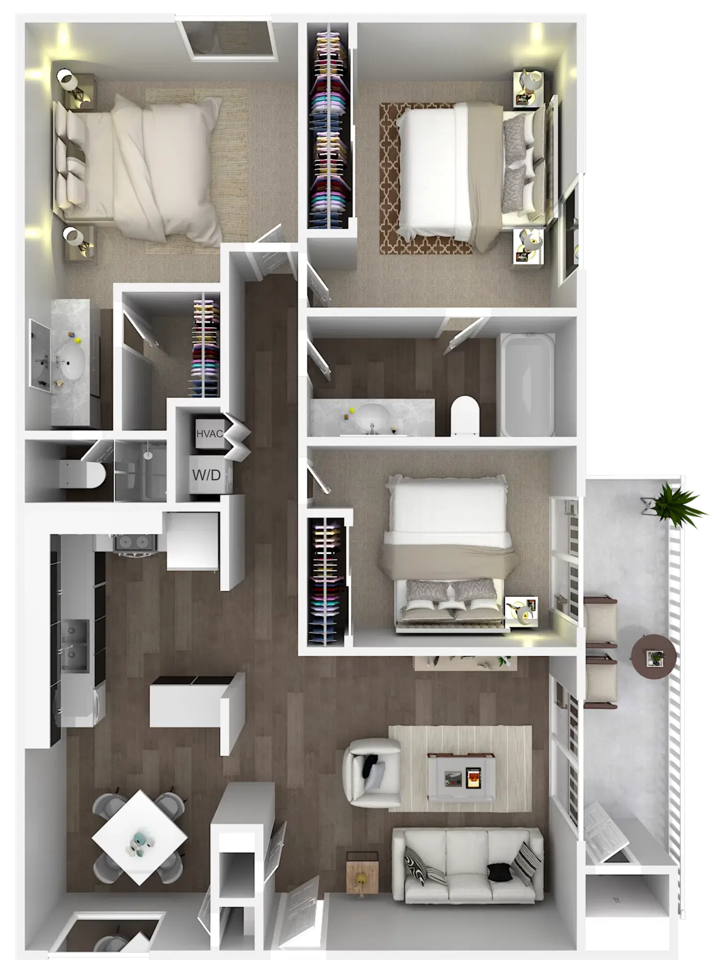 El Macero Apartments, Davis – 3 Bed 2 Bath