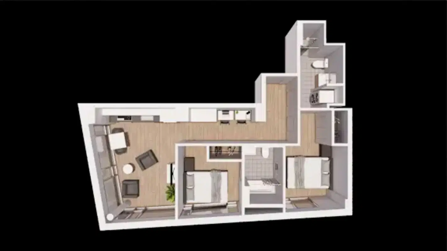 College Hill, Providence – Canal - 2 Bedroom 2 Bath