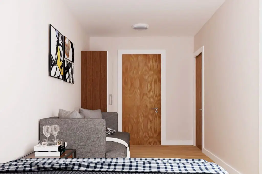 The Pavilion, Birmingham – 1-Bed Apartment Accessible. 1st & 2nd floors