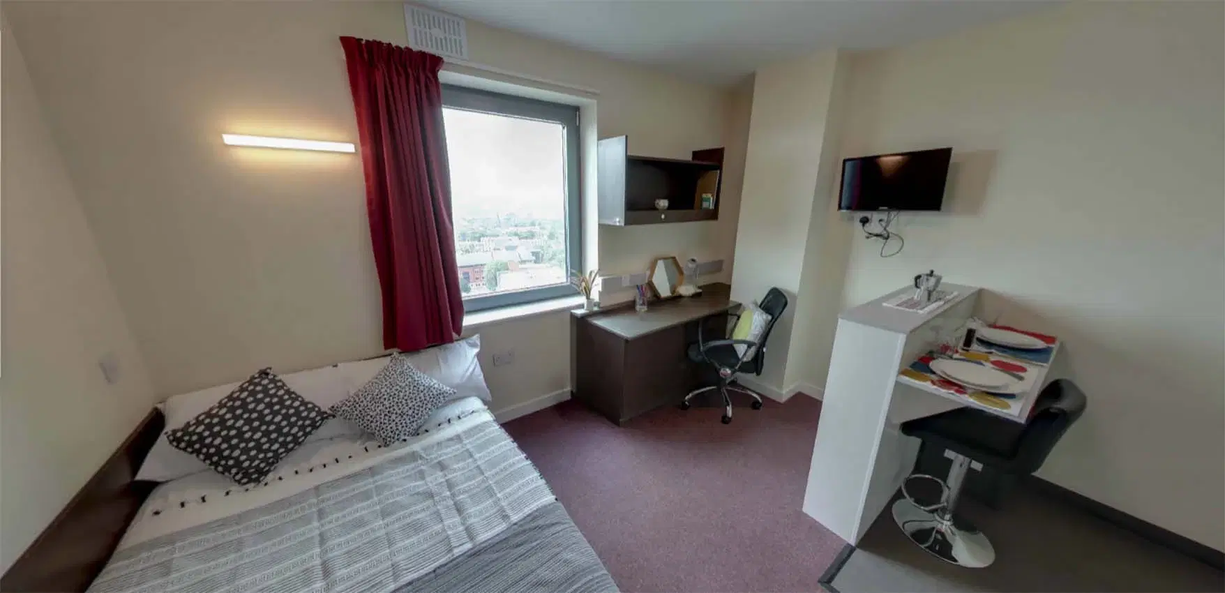 St George's Tower, Leicester – Bedroom