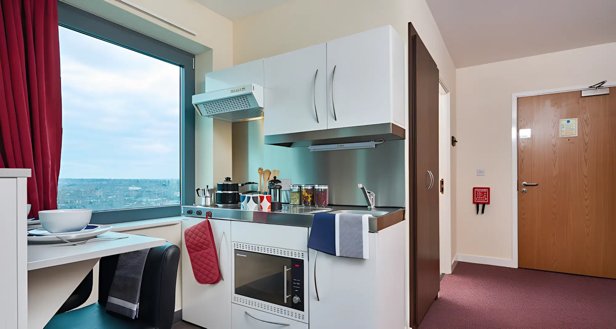 St George's Tower, Leicester – Kitchen