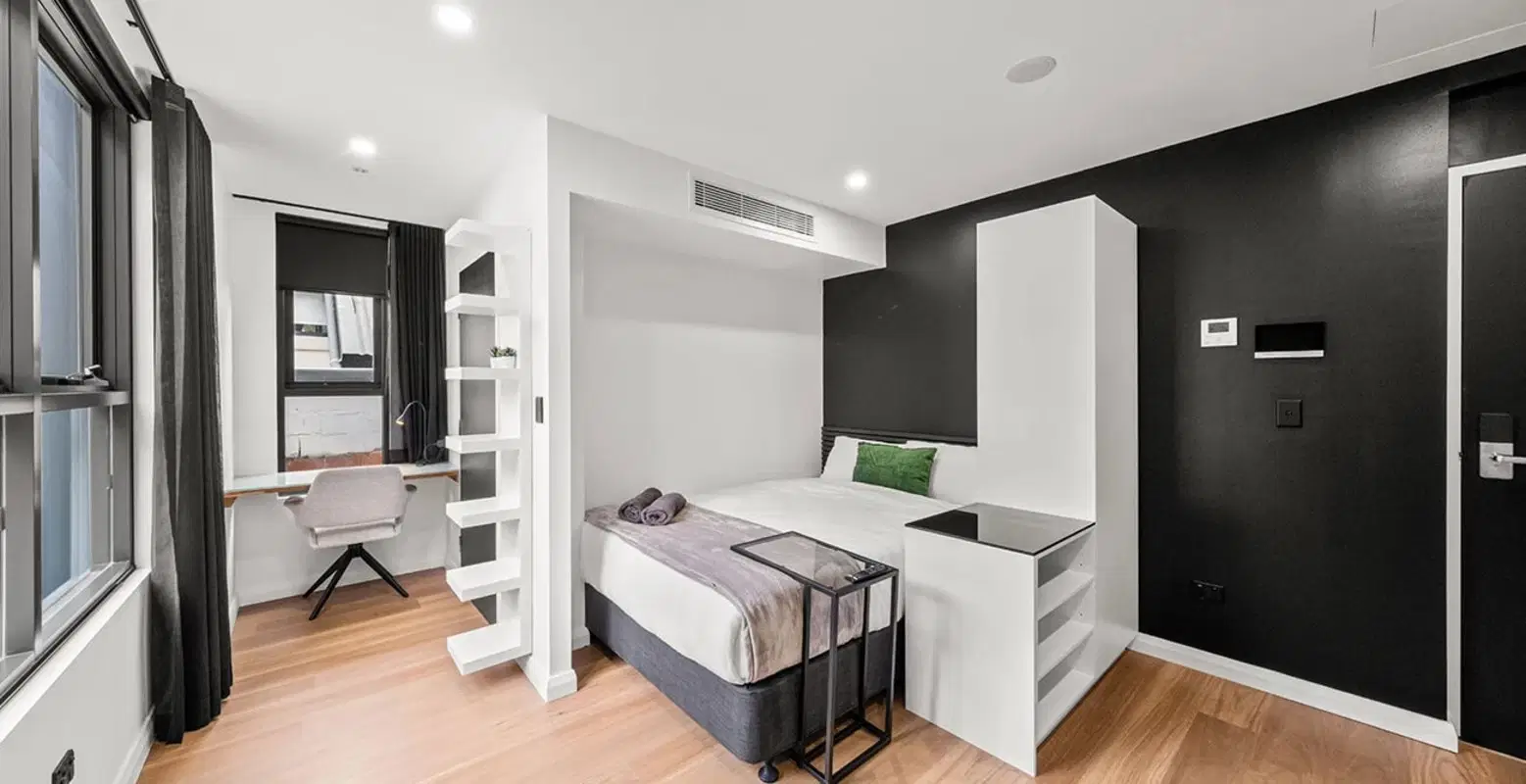 OTTO Student Accommodation Newtown, Sydney – Bedroom