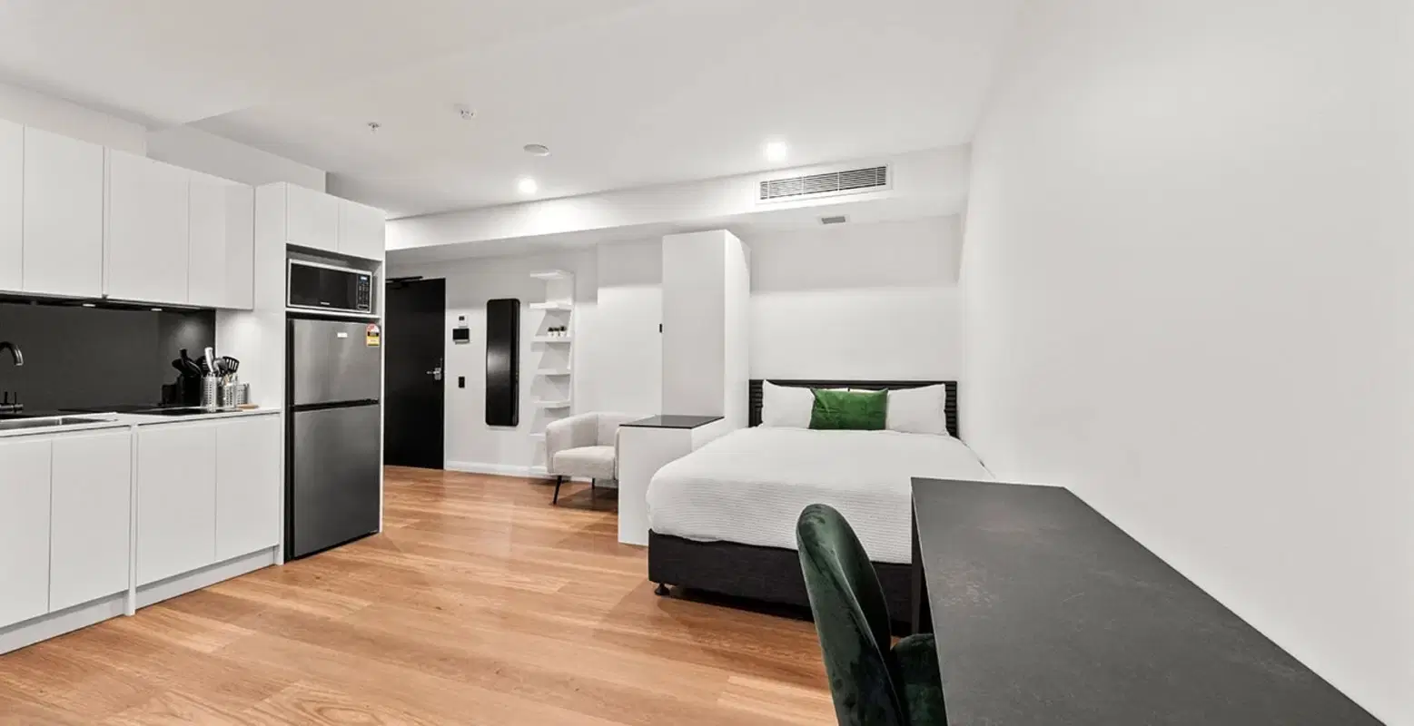 OTTO Student Accommodation Newtown, Sydney – Premium Courtyard Single Studio