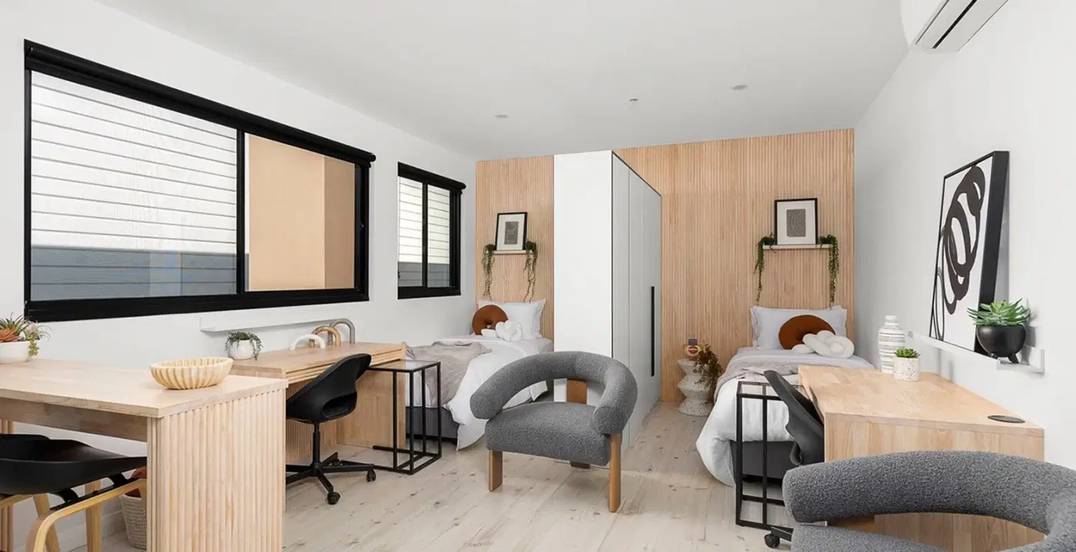 OTTO Student Accommodation Forest Lodge, Sydney – Premium Twin-share Studio