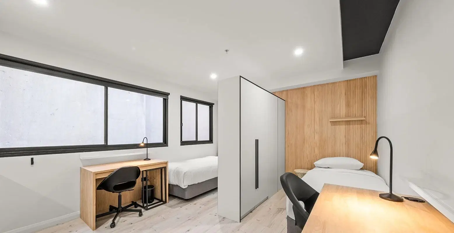 OTTO Student Accommodation Forest Lodge, Sydney – Deluxe Twin-Share Studio
