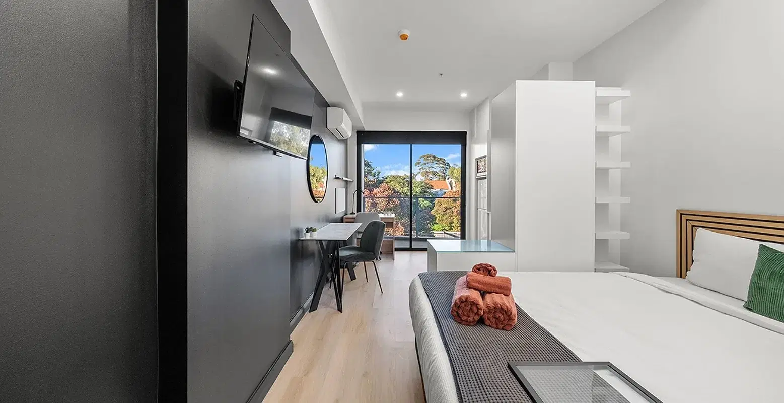 OTTO Student Accommodation Petersham, Sydney – Bedroom