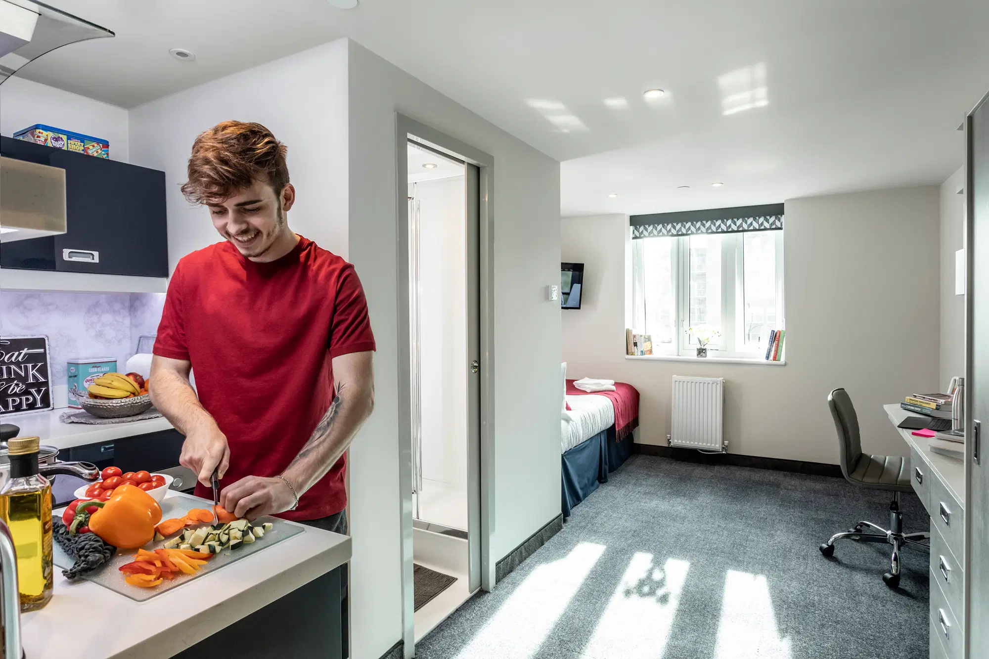 Reynard House, Leicester – Bedroom
