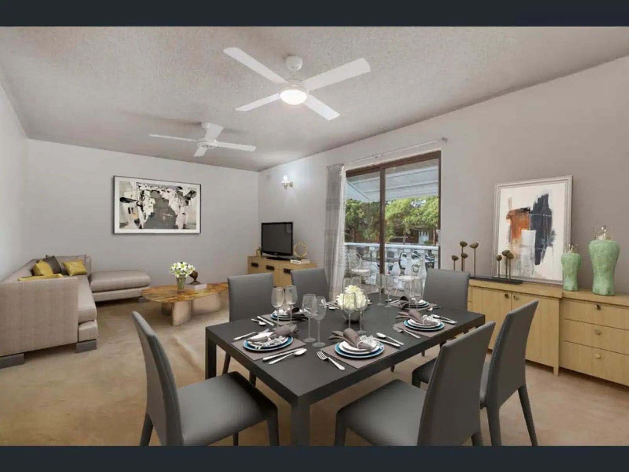Room in a 4 Bedroom Apartment, Ninth Ave, Campsie, Australia NSW 2194 – Common Area