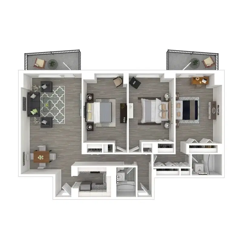 J Vue at the LMA, Boston – D1R Renovated - 3 Bed 2 Bath