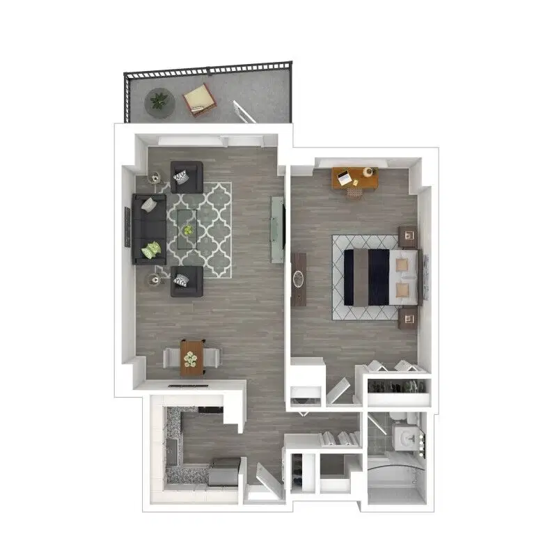 J Vue at the LMA, Boston – A1R Renovated - 1 Bed 1 Bath