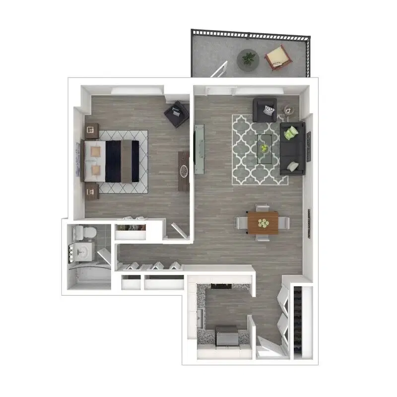J Vue at the LMA, Boston – A3R Renovated - 1 Bed 1 Bath