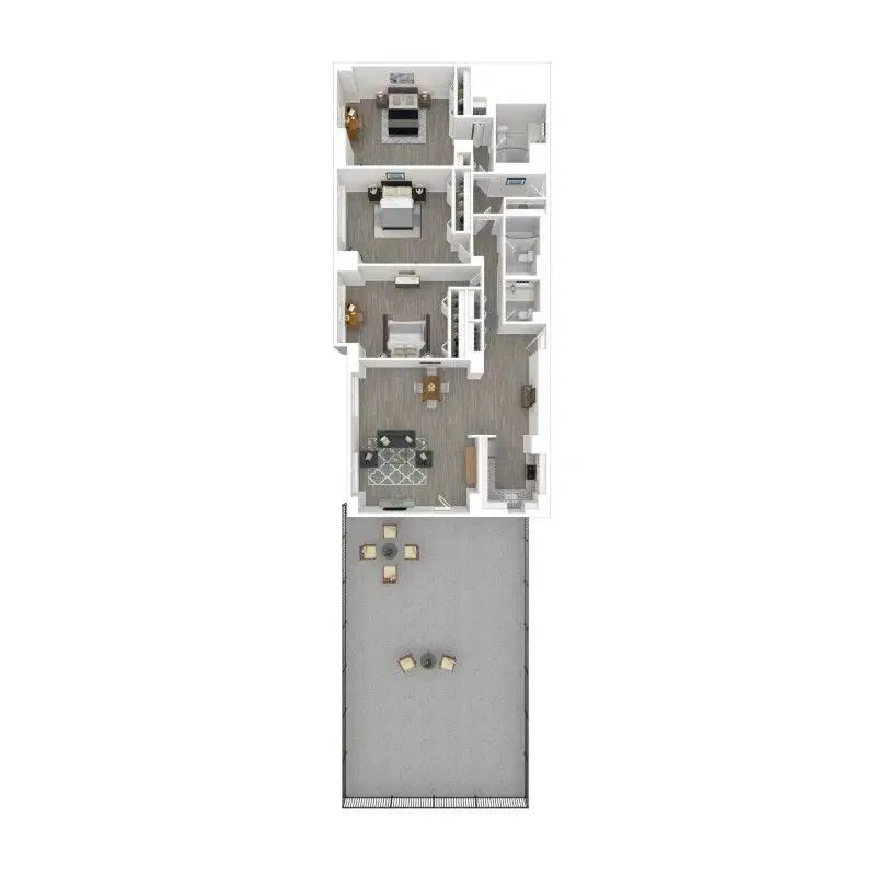 J Vue at the LMA, Boston – P2 Penthouse - 3 Bed 2.5 Bath