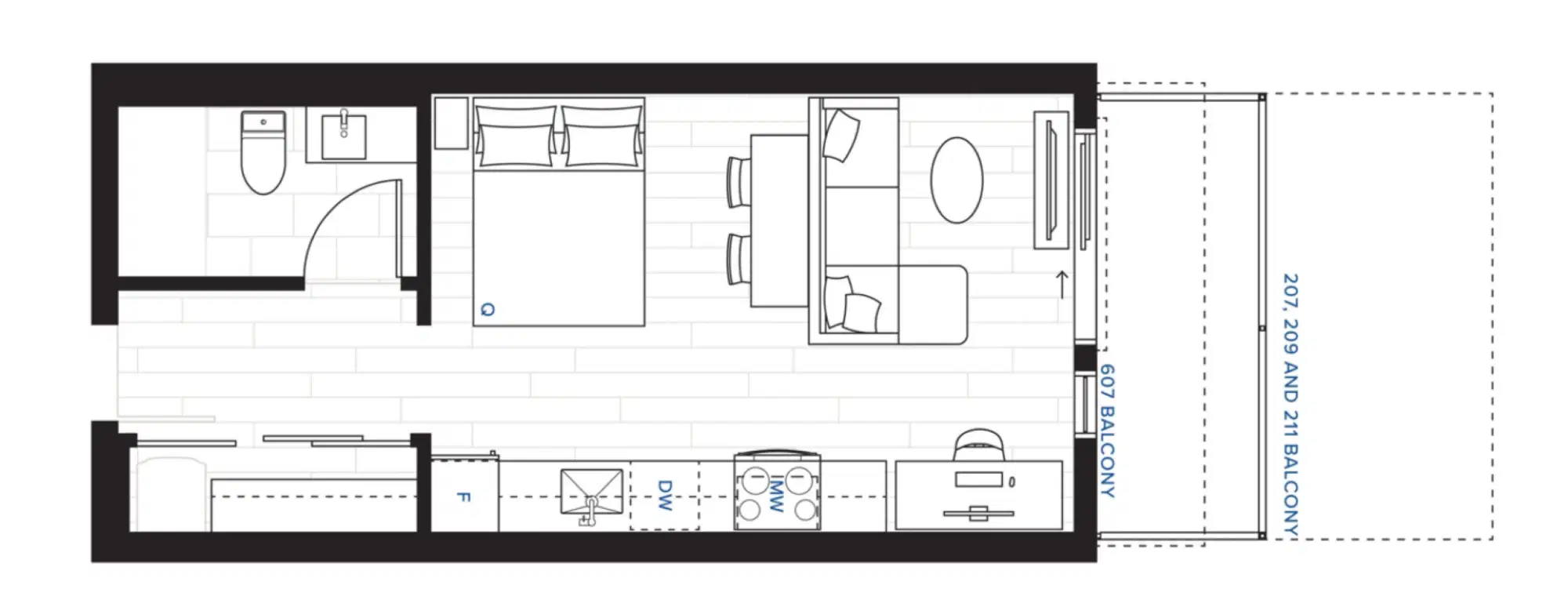 The Shelley, Victoria – A1 - Studio