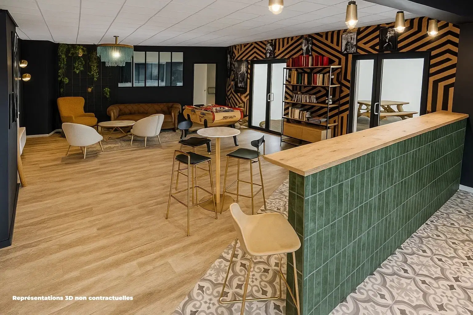 Baker Hill Residence, Saint-Étienne – Common Area