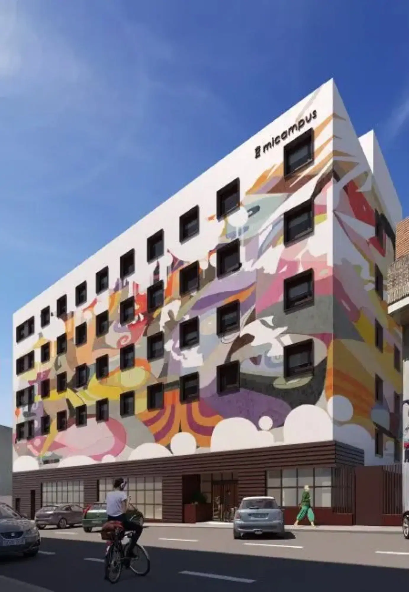 Micampus Xaudaró 13, Madrid – Exterior