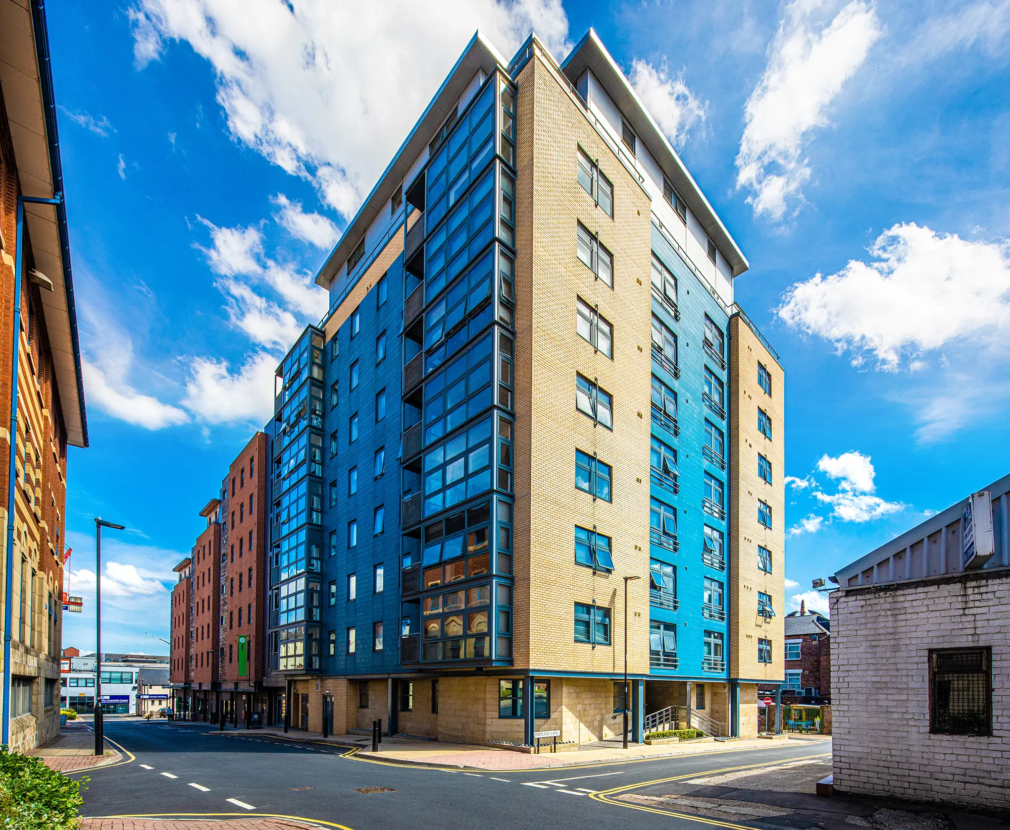 Portland Tower, Sheffield – Exterior