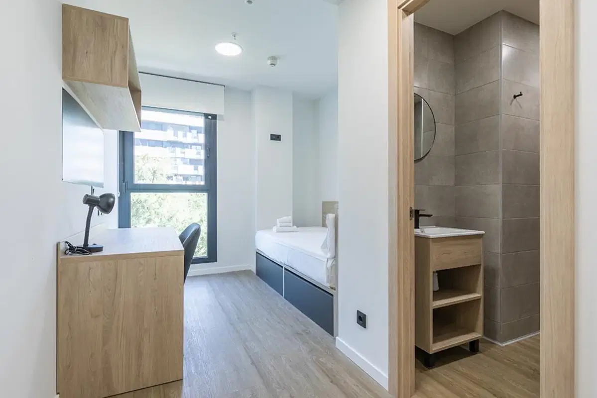 Micampus Foronda 7, Madrid – Single Room