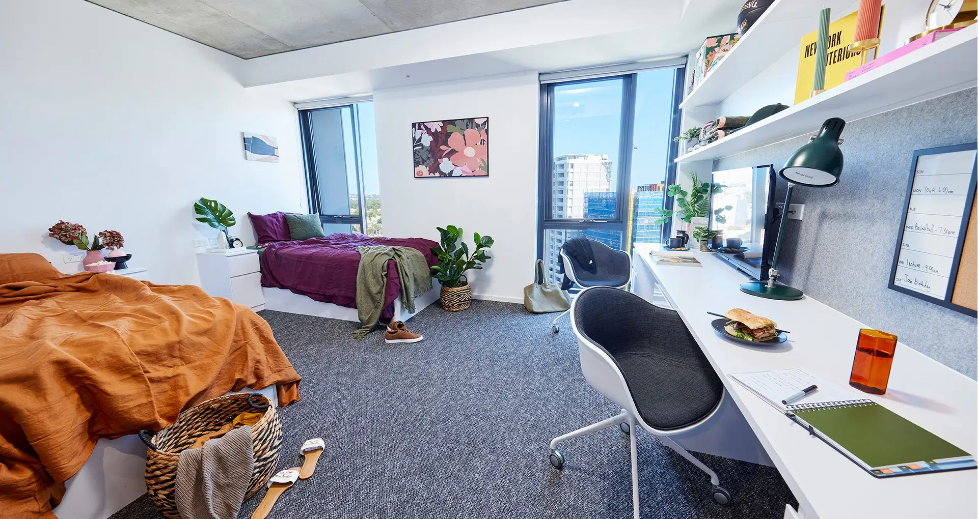 Scape Redfern, Sydney – Signature Plus Twin, King Single Bed