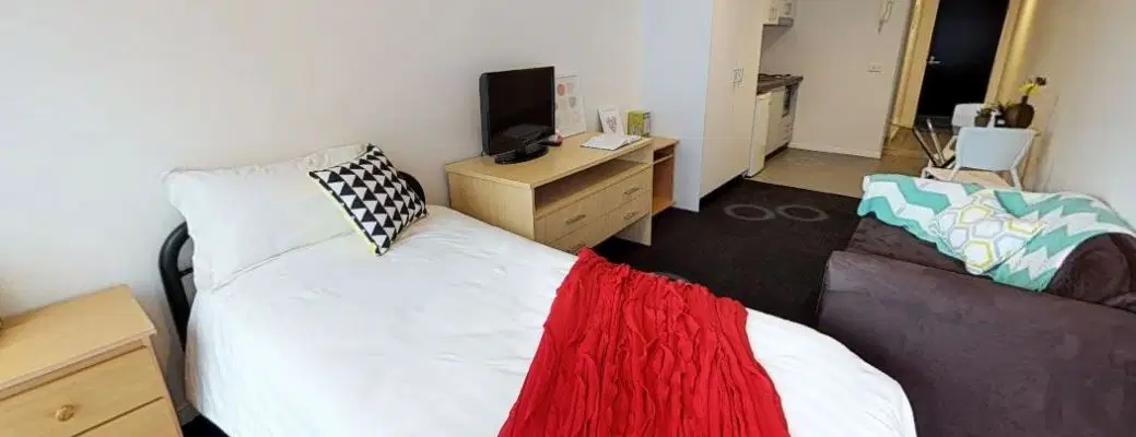 Student Living - 740 Swanston, Melbourne – Studio Single Unit