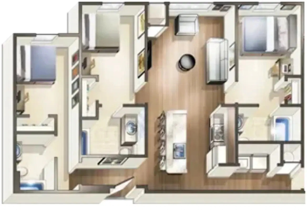 The Next, Pensacola – Room in 3 Bedroom 3 Bathroom | Bella Vista