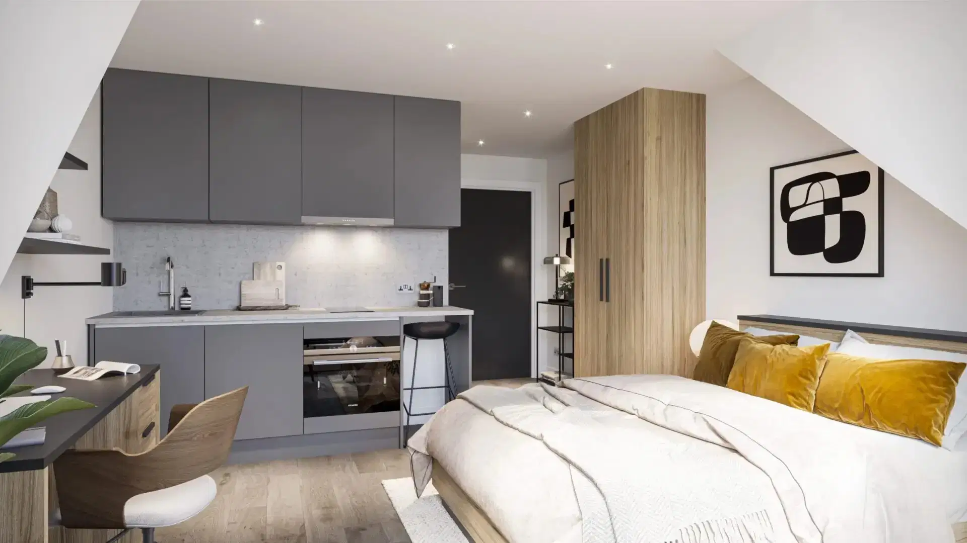 The Nest, Leicester – Bedroom
