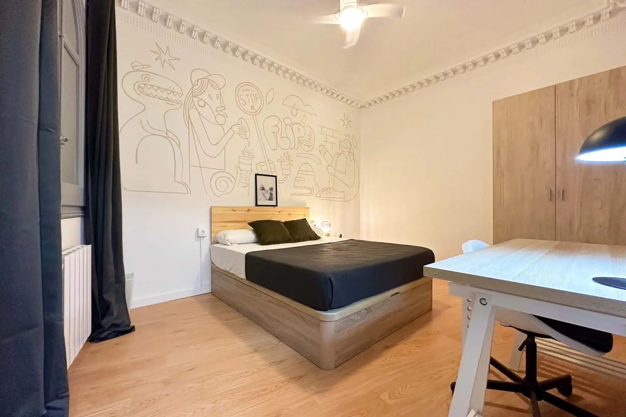 SPC 8003, Barcelona – #133899: Room in a 7 Bedroom 1 Bathroom (Carrer de les Jonqueres)