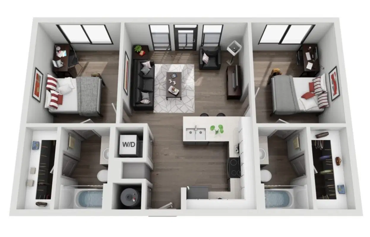 Liv+, Arlington – 2BR/2BA - The Ranger