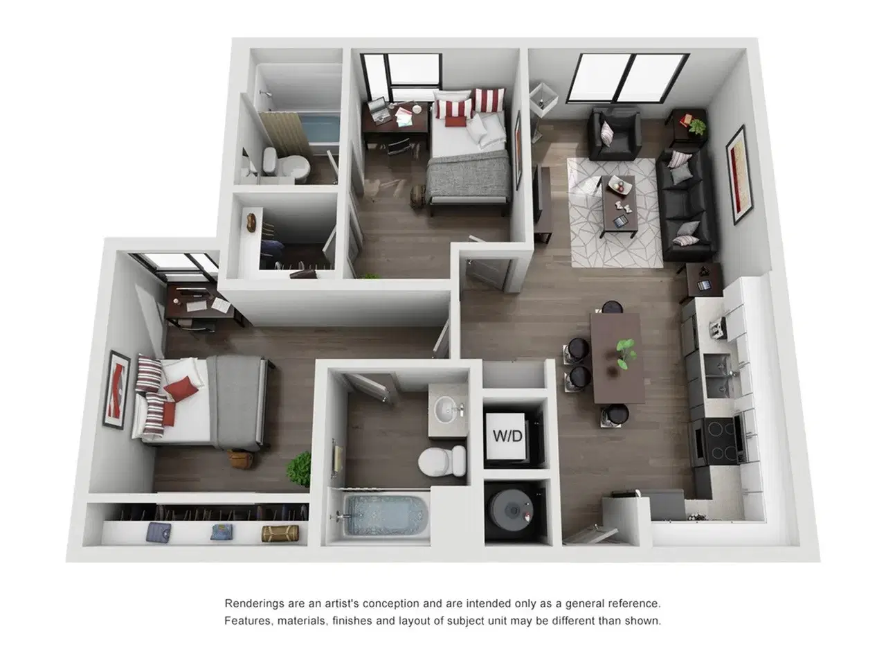 Liv+, Arlington – 2BR/2BA - The Pioneer