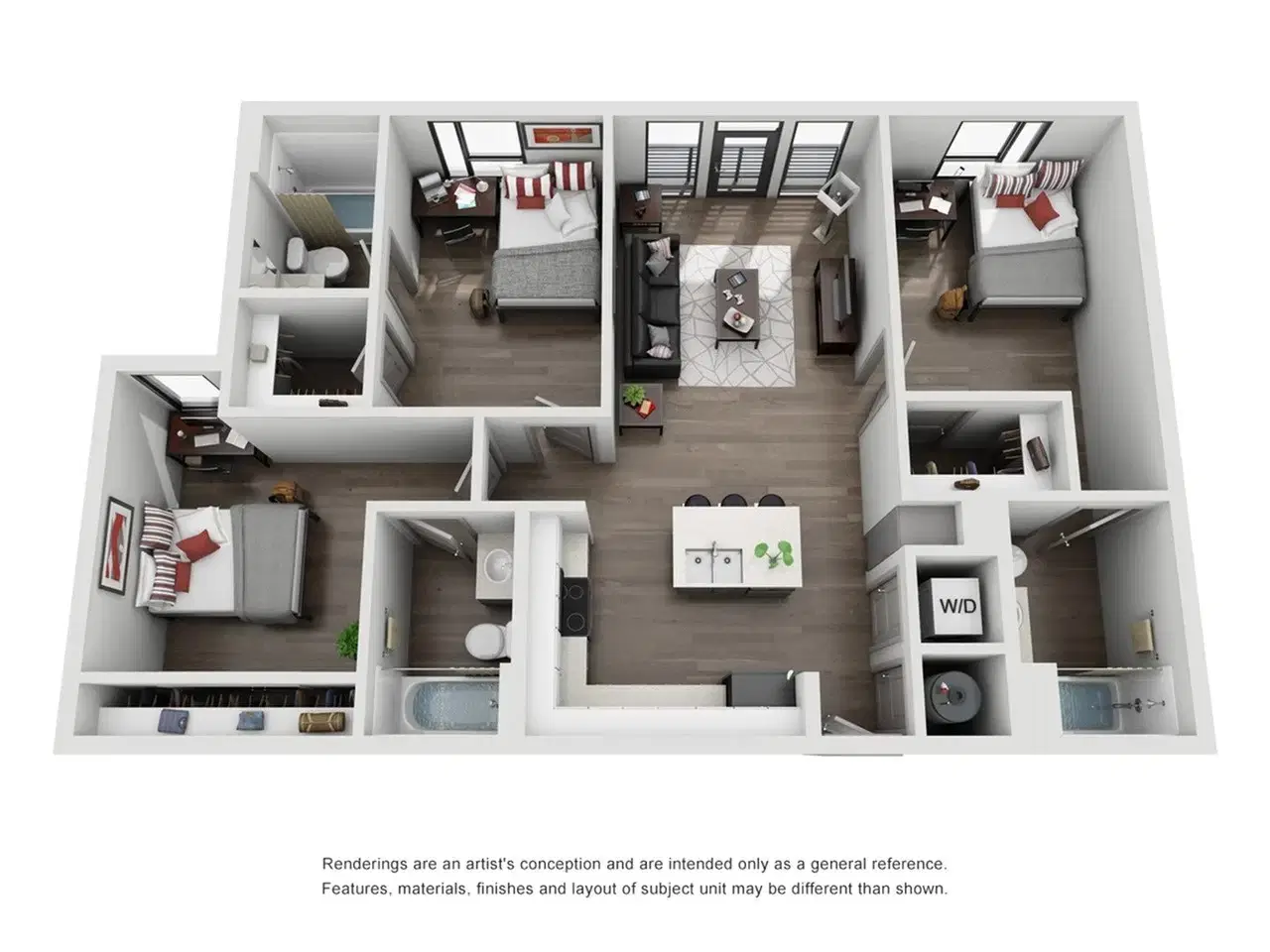Liv+, Arlington – 3BR/3BA - The Outlaw
