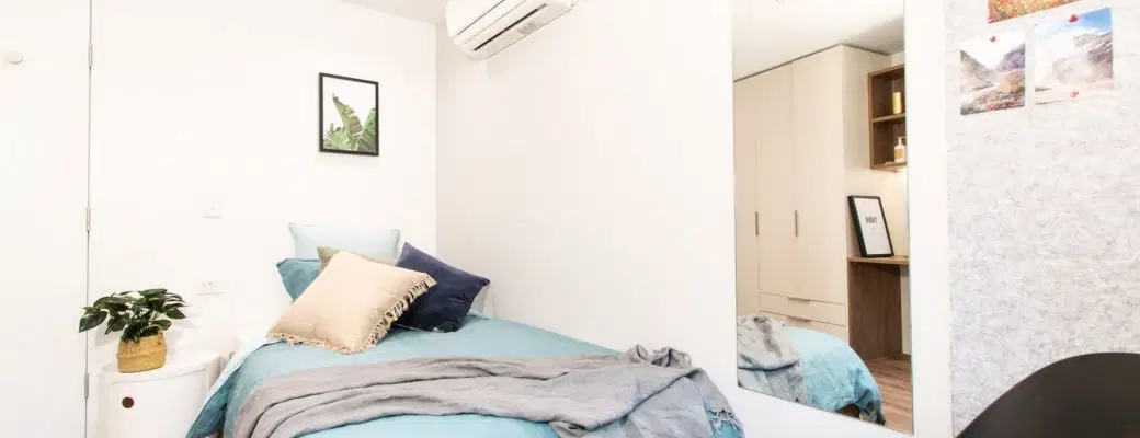 UniLodge Park Avenue, Melbourne – Single Bedroom