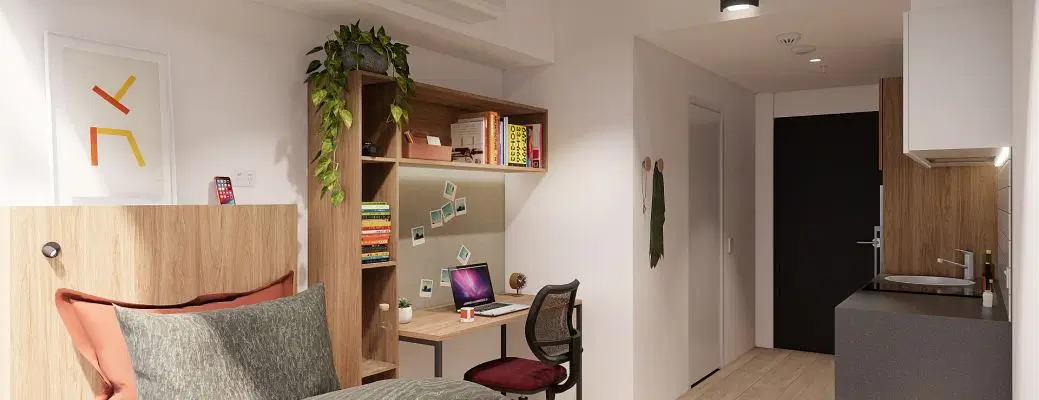 UniLodge Melbourne City, Melbourne – Studio Queen
