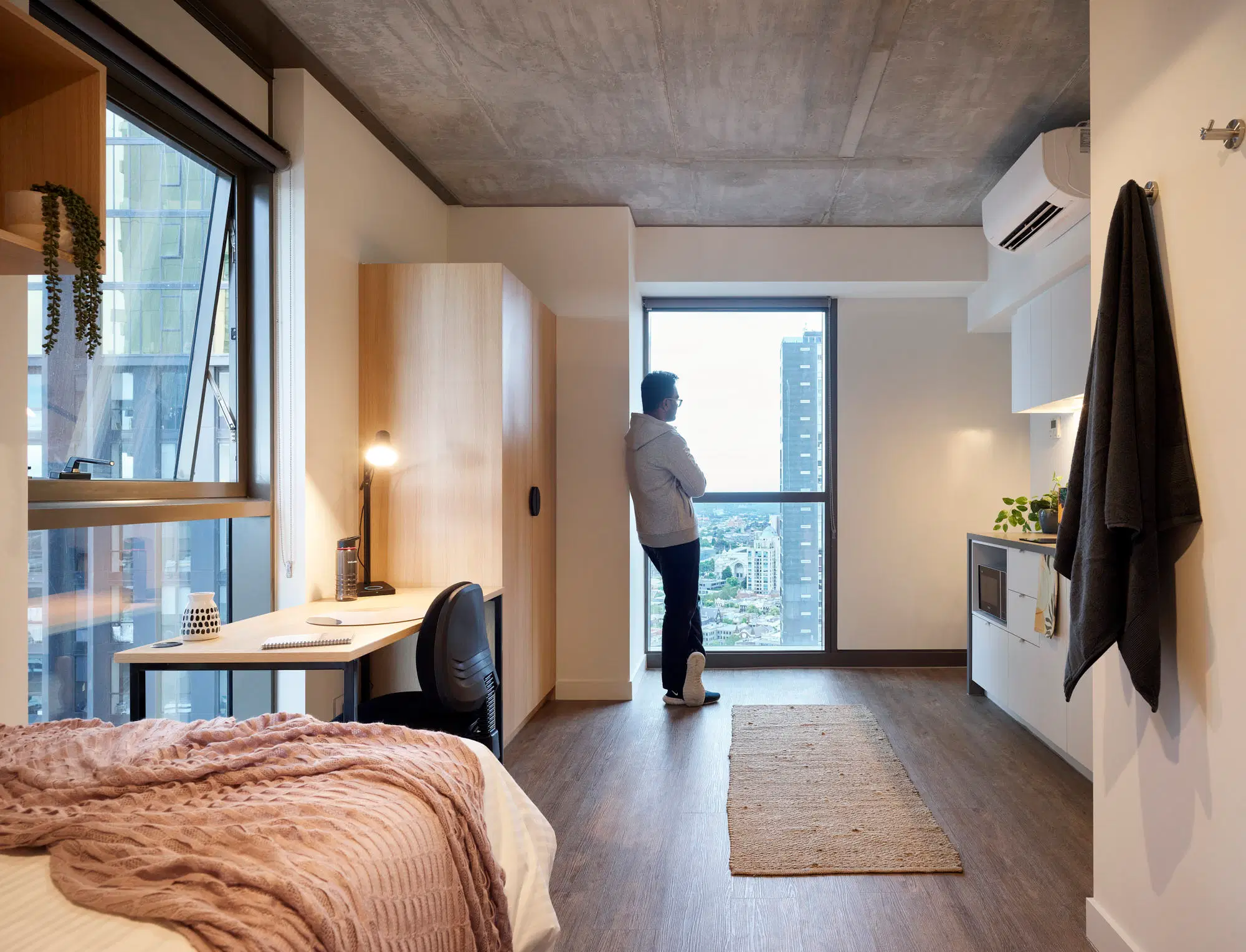 UniLodge Melbourne City, Melbourne – Studio King Single Superior