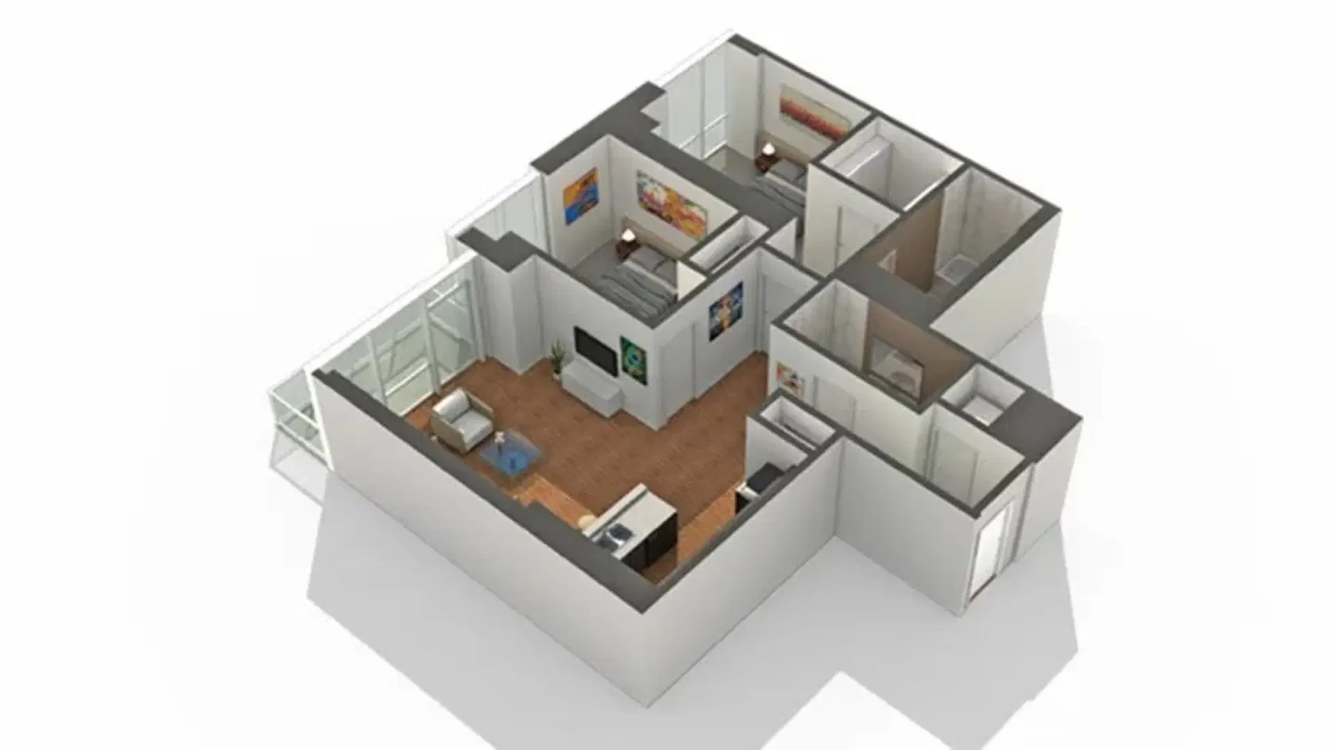 Arrive Lex, Chicago – 2 Bedroom 2 Bathroom