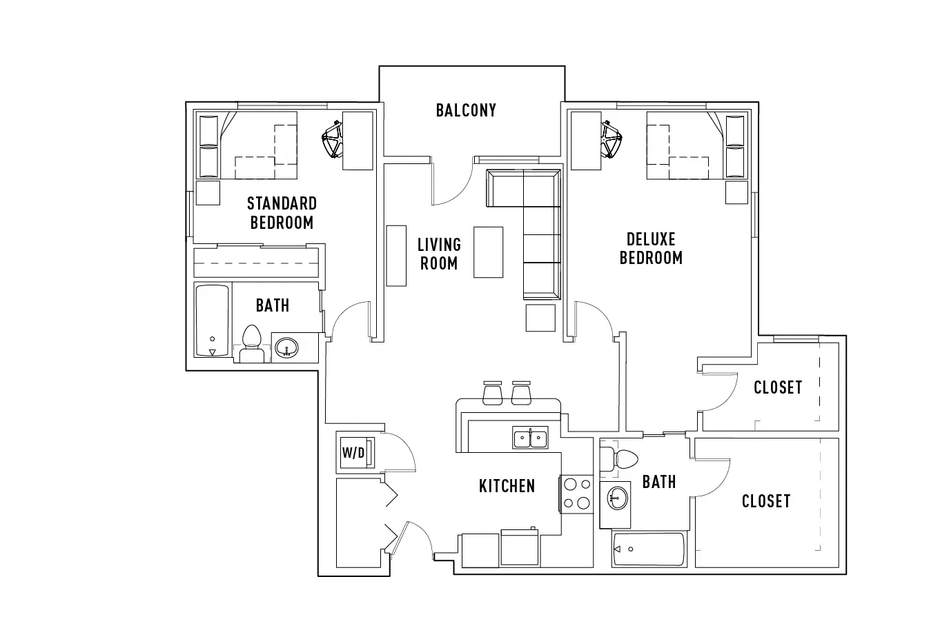 U Club On 28th, Boulder – Room in 2 Bed - 2 Bath