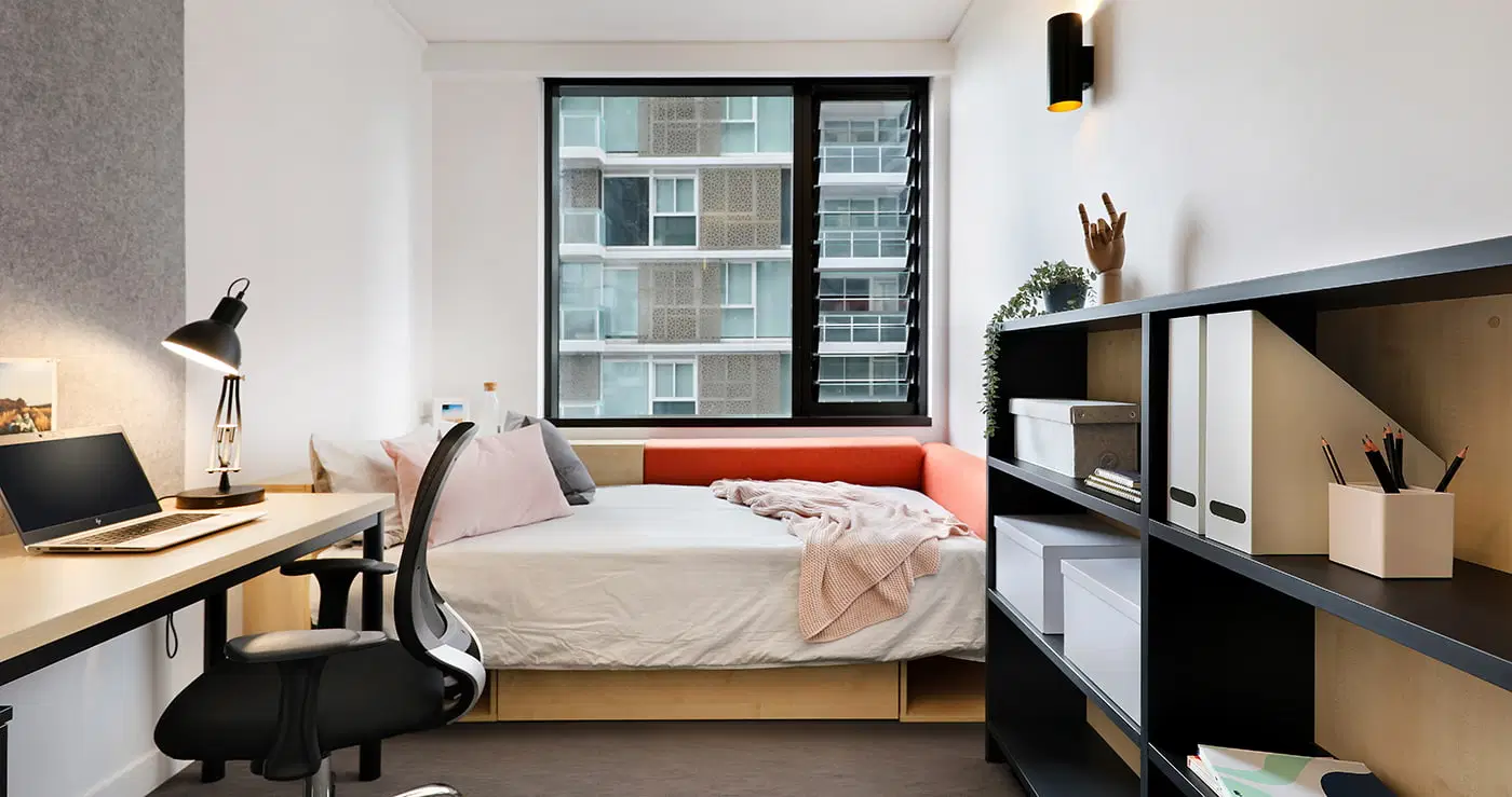 Iglu South Yarra Student Accommodation, Melbourne – Premium Single Bedroom- 5 Share Apartment