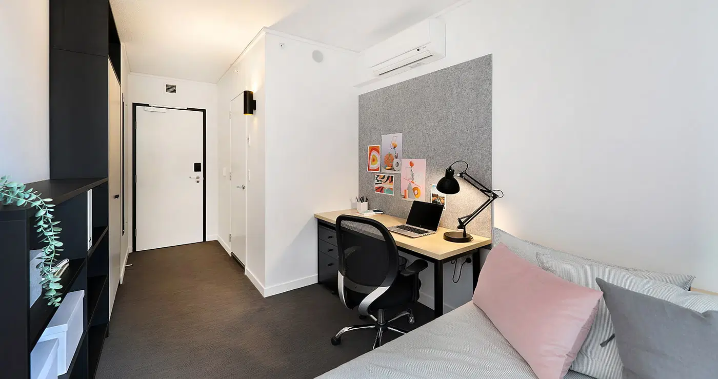 Iglu South Yarra Student Accommodation, Melbourne – Premium Single Bedroom- 6 Share Apartment