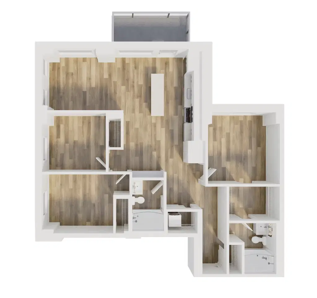 Encore, Calgary – 3 Bedroom 2 Bathroom
