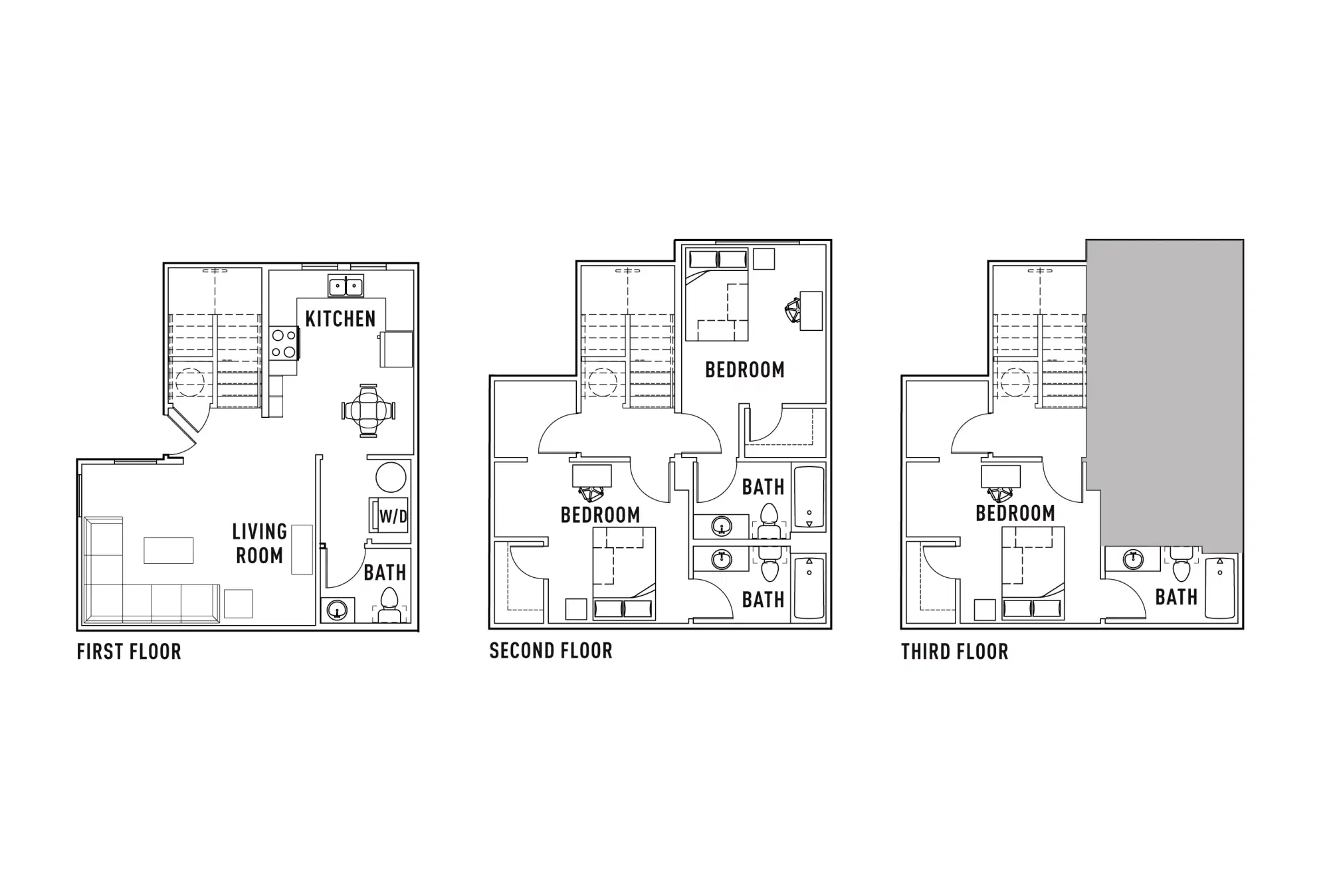 The Nest, Kennesaw – 3 Bed - 3.5 Bath Deluxe