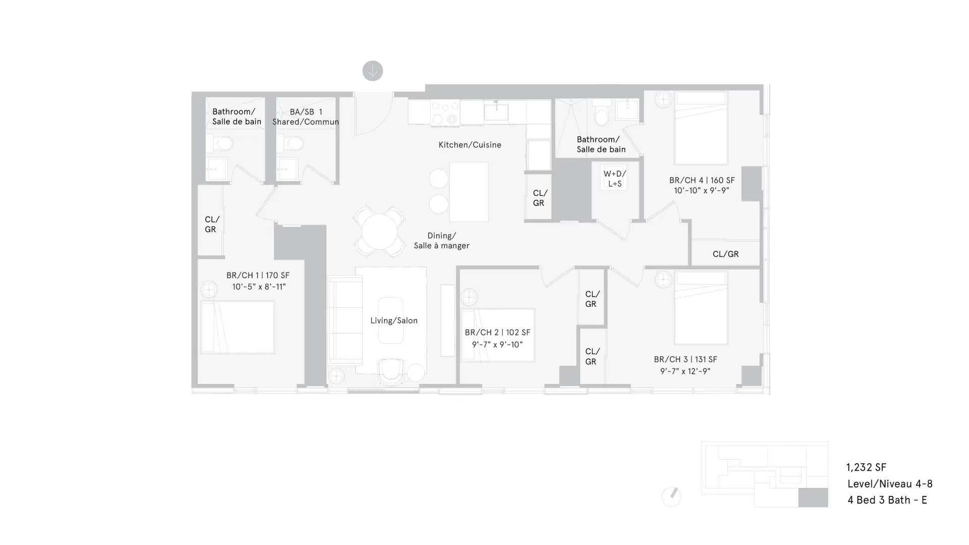 Voda, Ottawa – 4 Bedroom 3 Bathroom